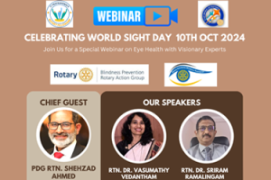 Celebrating World Sight Day 10th October 2024